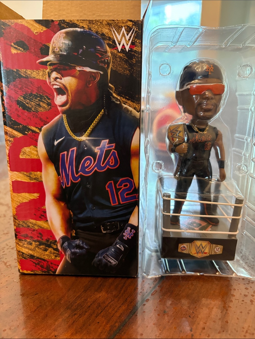 Mets Francisco Lindor WWE Bobblehead - NIB - Priced to Sell